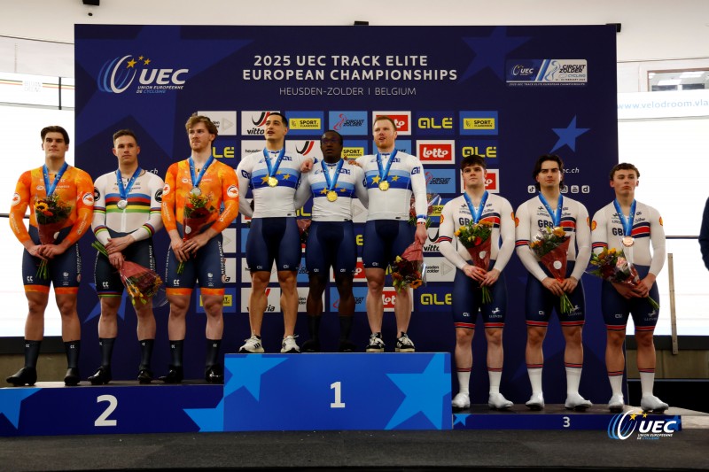 2025 UEC Track Elite European Championships - Zolder  - Day1 - 12/02/2025 -  - photo Roberto Bettini/SprintCyclingAgency?2025